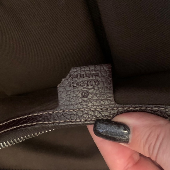 Preloved Gucci Hysteria Travel Bag in Iconic Diamante Canvas - Picture 9 of 10